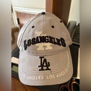 Gray Los Angeles Baseball Cap